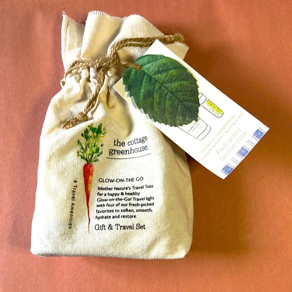 The Cottage Greenhouse Veggies Gift & Travel Set